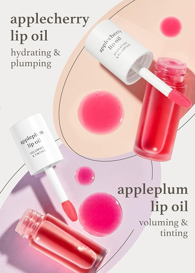 NOONI Appleseed Lip Oil Set - Applecherry & Lip