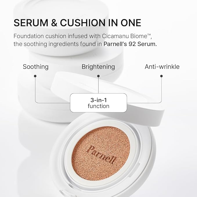 Parnell Cicamanu Serum Cushion (#21 Fair Ivory)