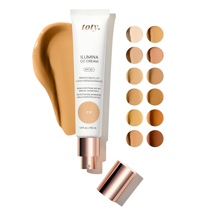 Ilumina CC Cream SPF 50+, 100% Mineral Color TAWNY BEIGE