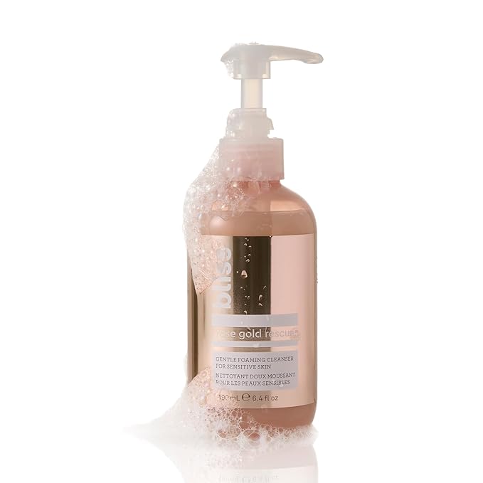 Bliss Rose Gold Rescue Foaming Face Wash – Gold