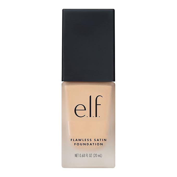 e.l.f. Flawless Finish Foundation, Lightweight & Medium Coverage, Oz () 20mL