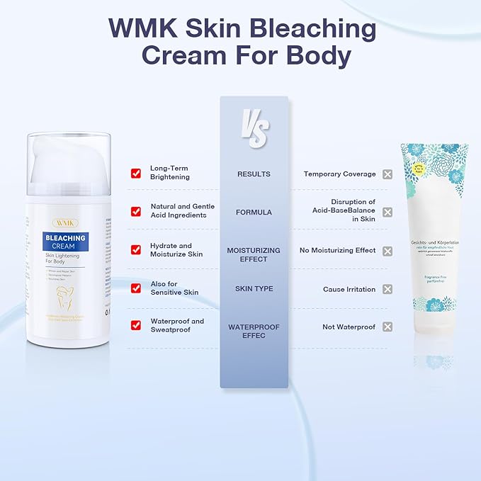 WMK Skin Bleaching Cream for Body