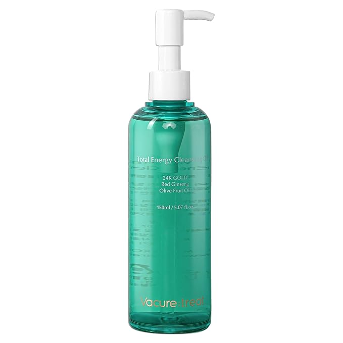 Ginseng Cleansing Oil, Facial Cleansing & Makeup Remover for Adults, Moisturizing, Blackhead Cleanser, Suitable for All Skin Type, Natural Ingredients, Vitamin E, 5 Fl. Oz, 1 Count