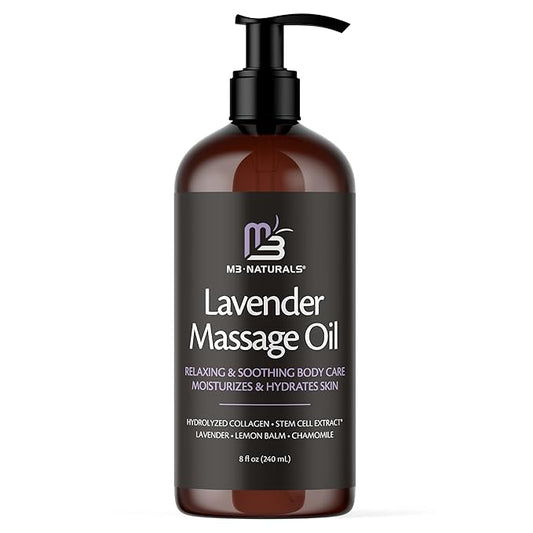 Lavender Massage Oil with Collagen