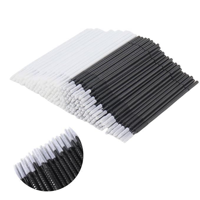 200pcs disposable micro cotton swabs,