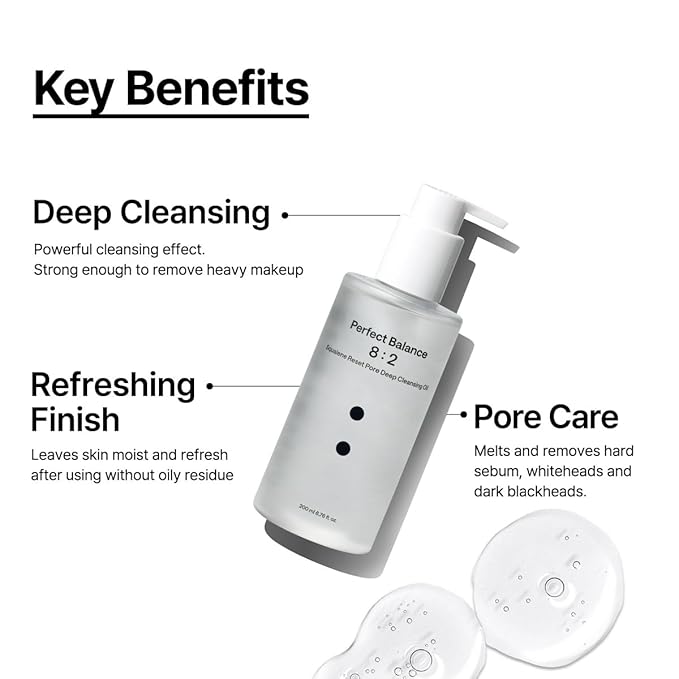 Squalene Reset Pore Deep Cleansing Oil 200ml