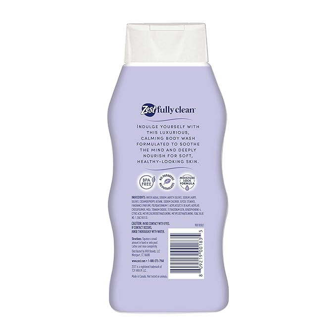 Zest Body Wash - Lavender Body 20 oz