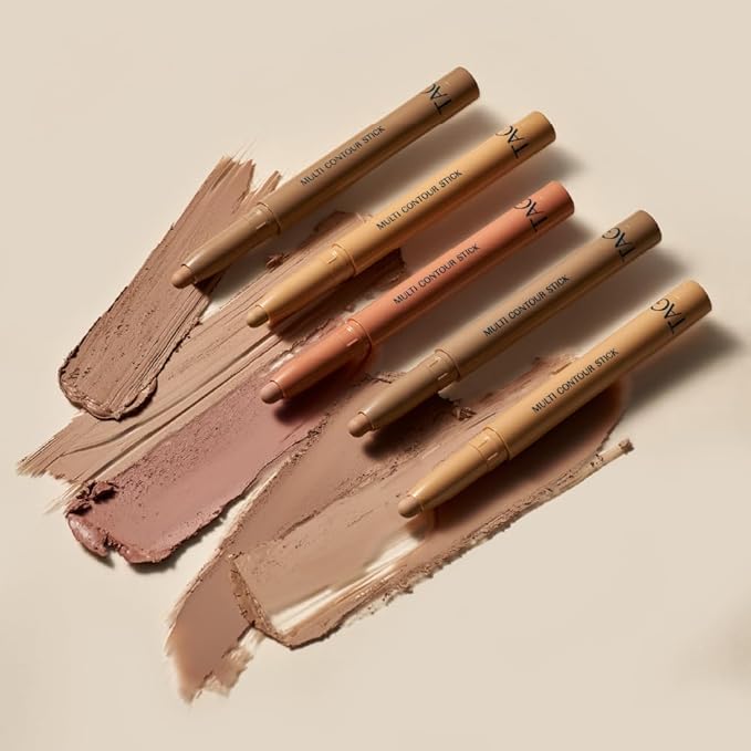 TAG Multi Contour Stick | Face Shaping & Nude Rosy) 6g