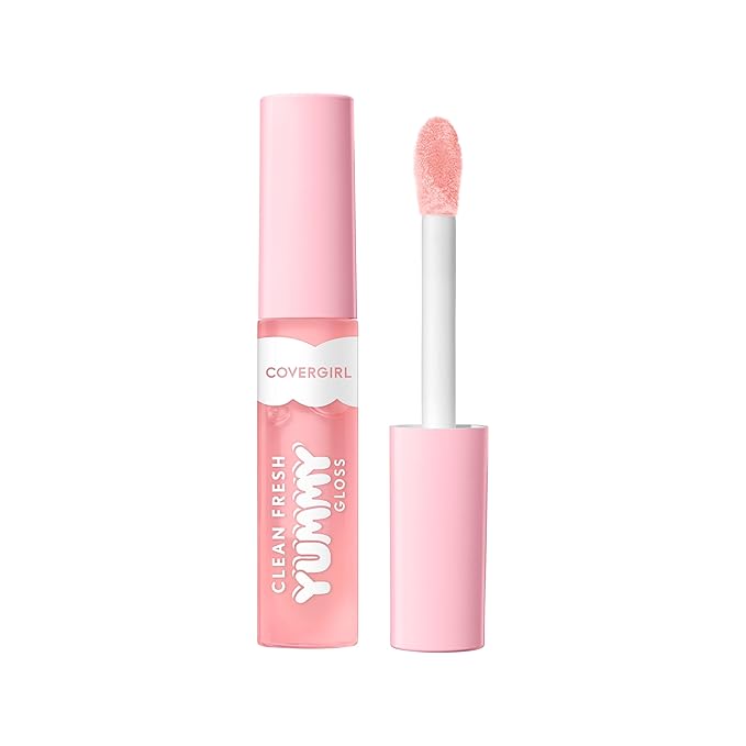 COVERGIRL Clean Fresh Yummy Gloss, Sunshine Rays, W&F, Non-Sticky, 33oz