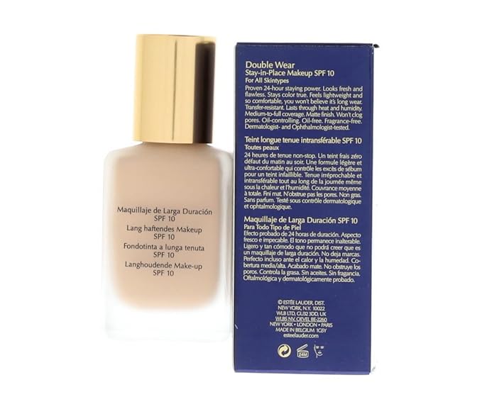 ESTEE LAUDER Double Wear Makeup 1w2 Sand . 1.0 oz