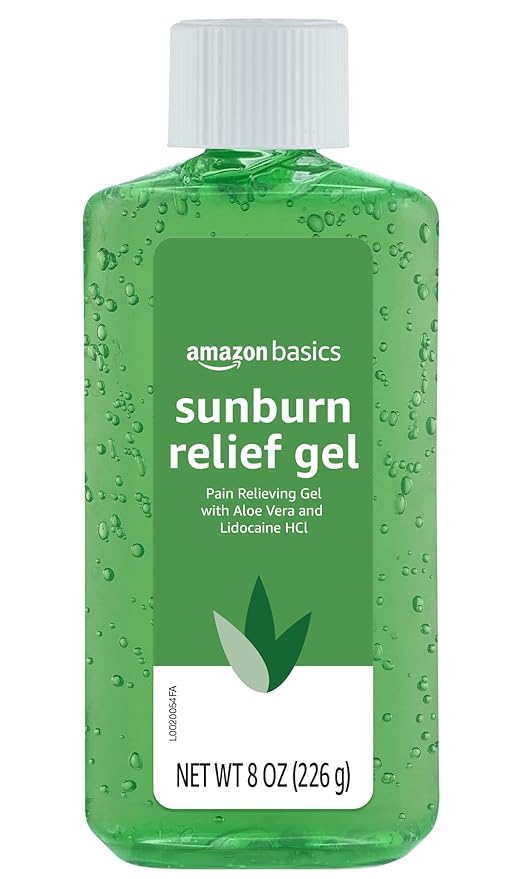 Amazon Basics Sunburn Relief Gel oz