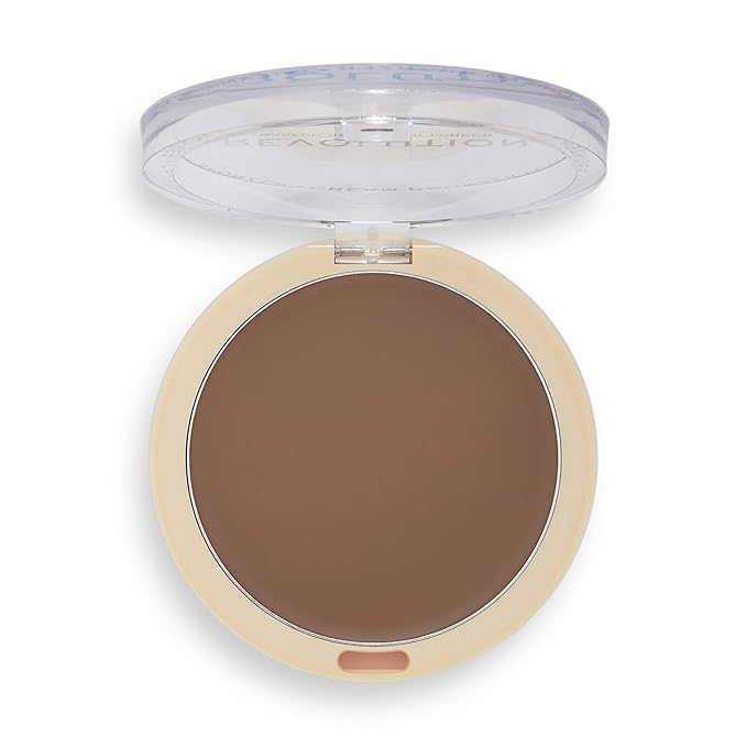 Revolution Beauty, Ultra Cream Face Bronzer, Buildable & Dark, . 0.24 Oz