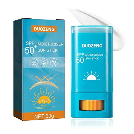 Sun Stick,Watery Sunscreen Stick for Face,Matte Long Lasting Non-Greasy SPF 50+Sunstick