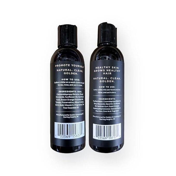 Golden Grooming Co. 3-in-1 Men's Body Oz