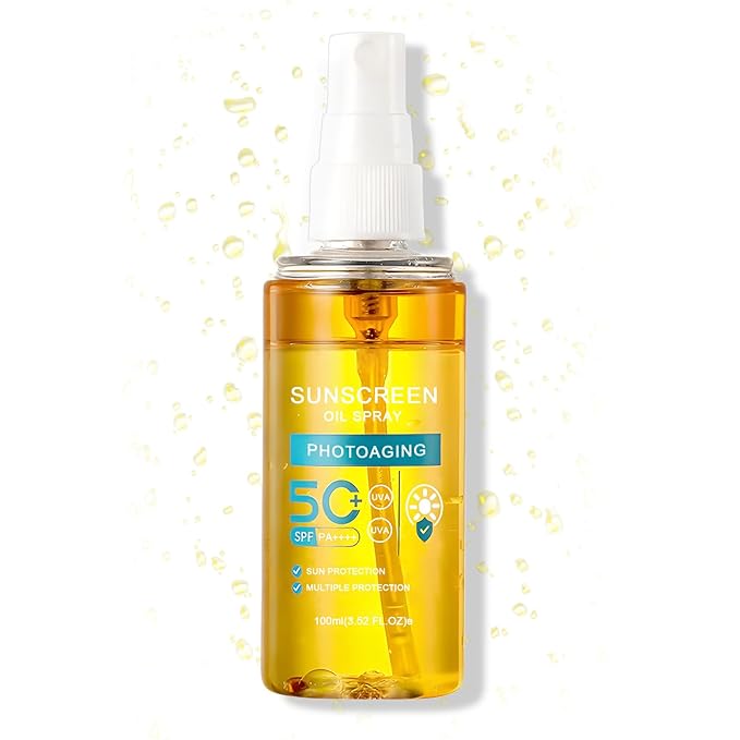 Sunscreen Oil Spray Sunscreen SPF 50 Lightweight