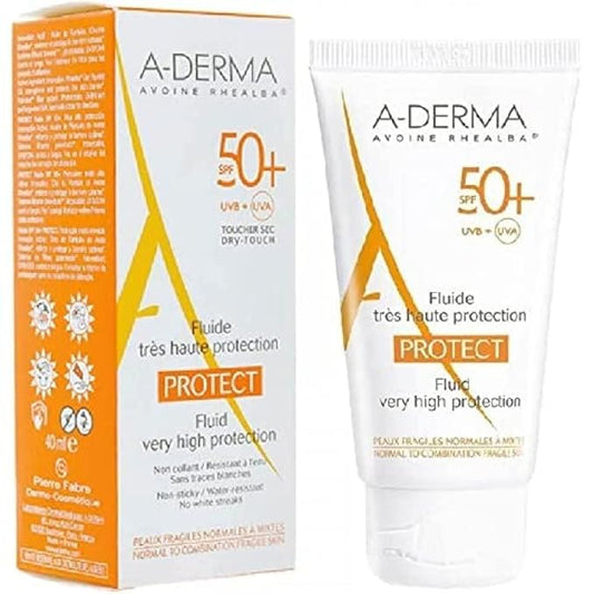 A-derma Protect Invisible Fluid Spf 50+ 40ml