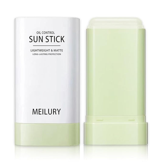 Korean Sunscreen Stick for Face and Body Moisturizing Matte Sun Stick,Lightweight Oil Control Non-sticky,Long-Lasting Protection Sunstick,Suitable for All Skin Types