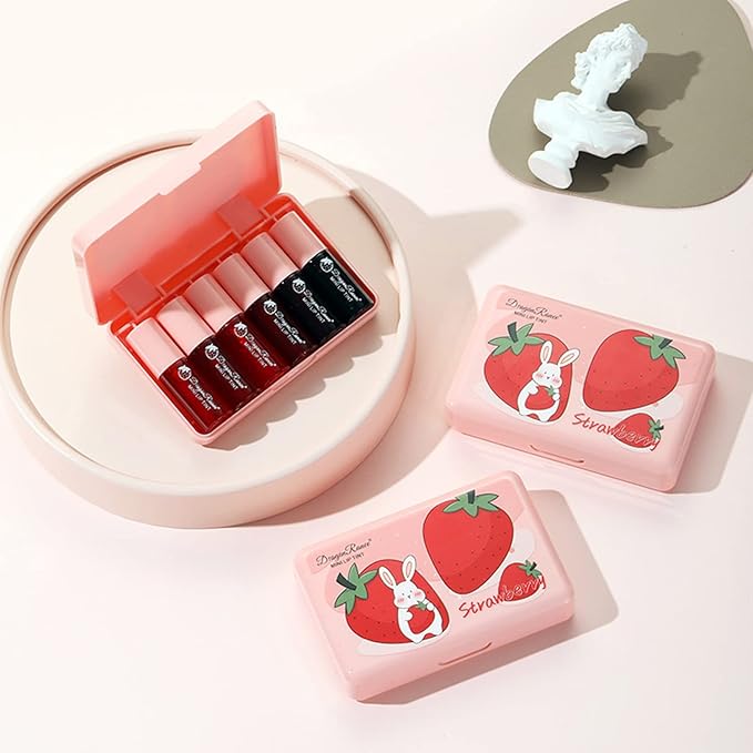 Eakroo 6 Colors Lip Tint Stain Mini Liquid Lip