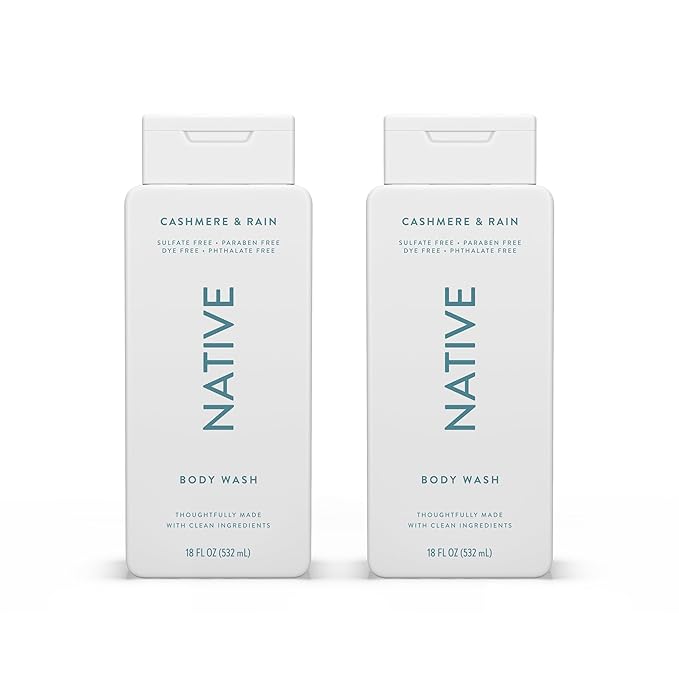 Native Body Wash Contains Naturally Derived 18 oz