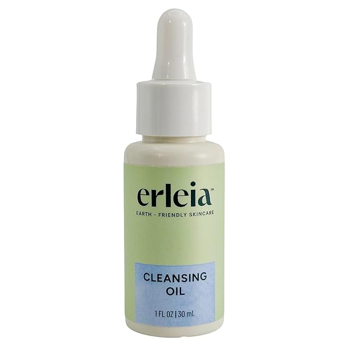 Cleansing Oil, Natural Face Cleanser, Makeup Remover, Nourishing Oils, Vegan, Cruelty-Free, Sustainably-Sourced Ingredients, Compostable Bottle