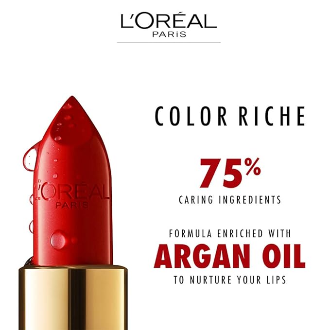 L’Oréal Paris Colour Riche Original Creamy, Hydrating Satin Lipstick