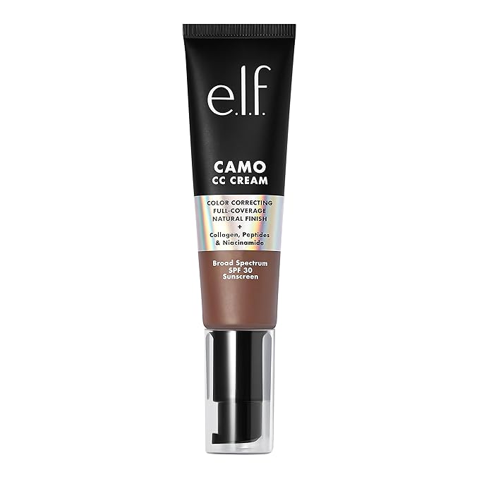 e.l.f. Camo CC Cream, Color Correcting Medium-To-Full Coverage C, (30g) 1.05 Oz