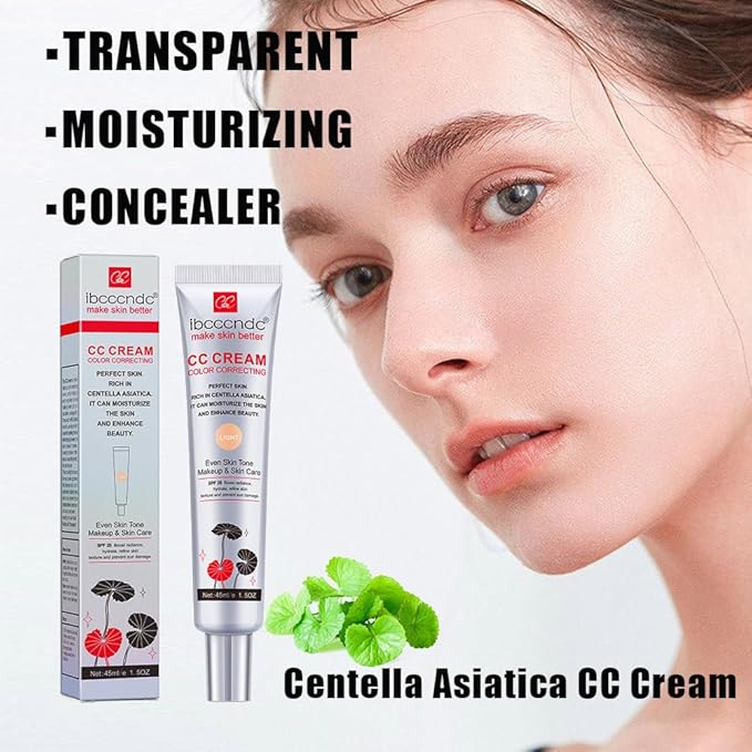 Color Correcting CC Cream With Centella Asiatica,Multi-Purpose Sk