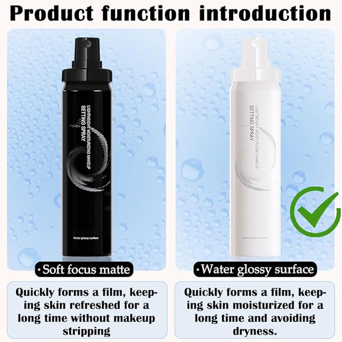 Kaely Setting Spray for Face,Dewy Finish,Waterproof Setting Spray & Cruelty-Free