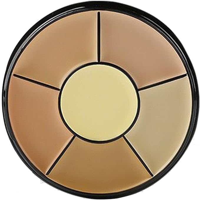 Cream Concealer Palette-6 Color Makeup Contour Kit-Professional Blemish Palette (Light)