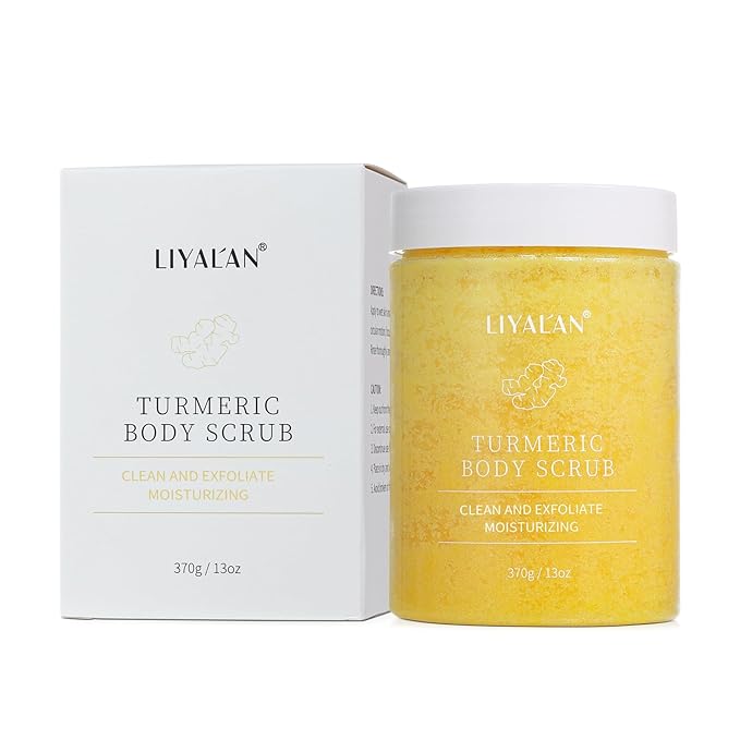 Liyalan Turmeric Body Scrub Moisturizing and