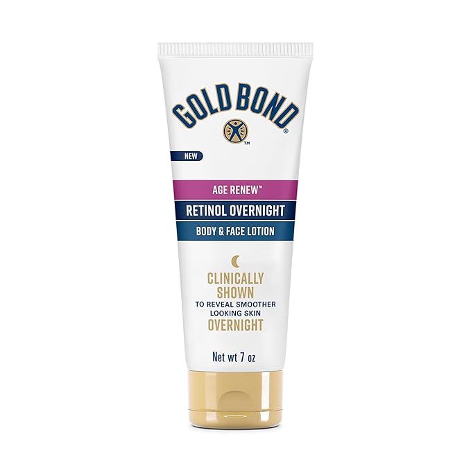 Gold Bond Age Renew Retinol Overnight Body & 7 oz