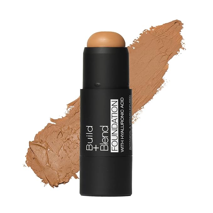 Palladio BUILD & BLEND Foundation Stick, Medium Coverage Stick,