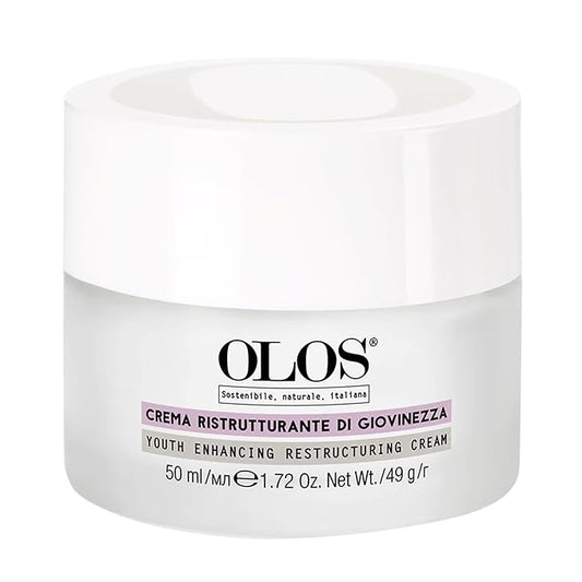 OLOS Youth-Enhancing Restructuring Cream - Anti-Aging Face Moisturizer - 1. 7 oz