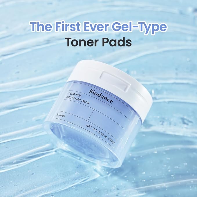 Biodance cera-nol gel toner pads