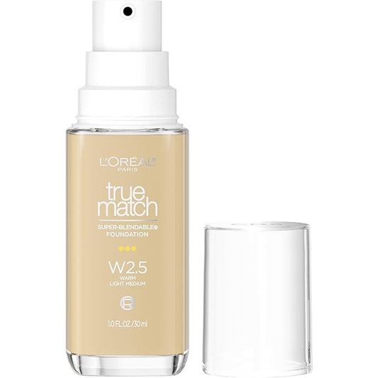 L'Oreal Paris True Match Super-Blendable Foundation, Medium Coverage Fl Oz