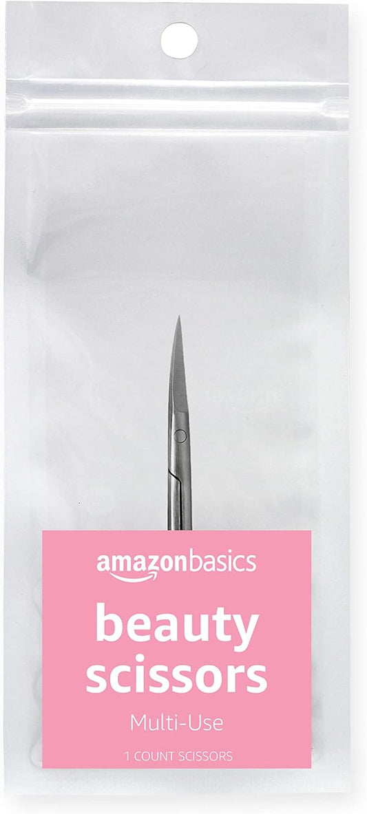 Amazon Basics Beauty Scissors, Stainless