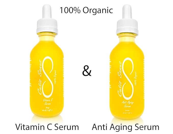 100% Organic Anti Aging Face Oil Line