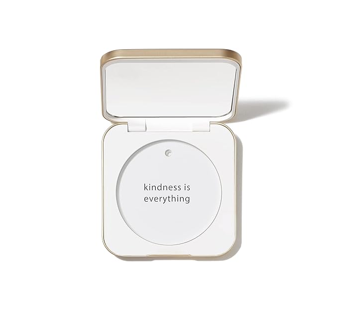 jane iredale Refillable Compact | Aluminum Shell & | White