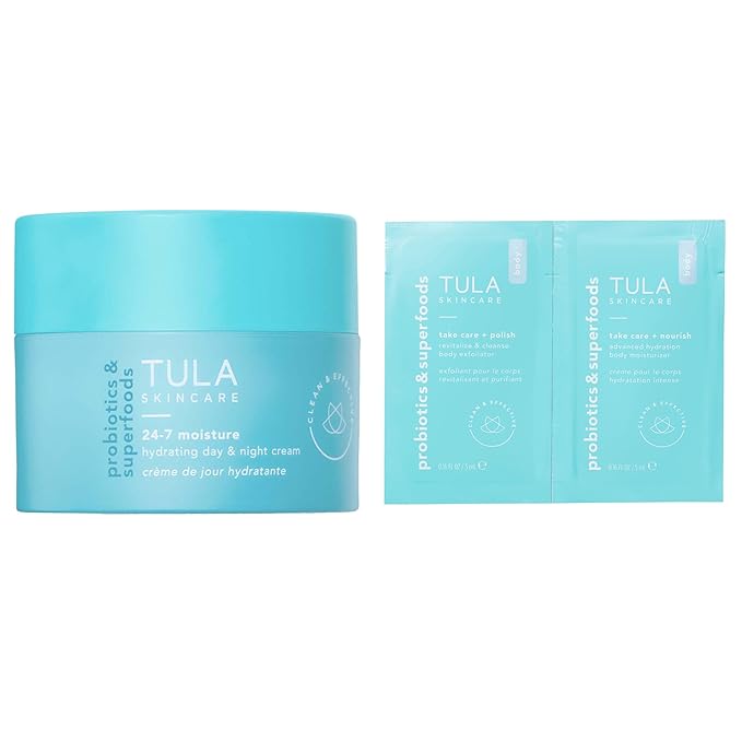 TULA Skin Care 24-7 Hydrating Day & Night 1.5 oz