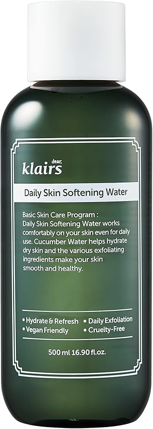 [DearKlairs] Daily Skin Softening Water, Toner,