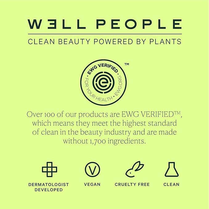 Well People Power Palette Eyeshadow, Five Long-wear, Hyper-pigmented