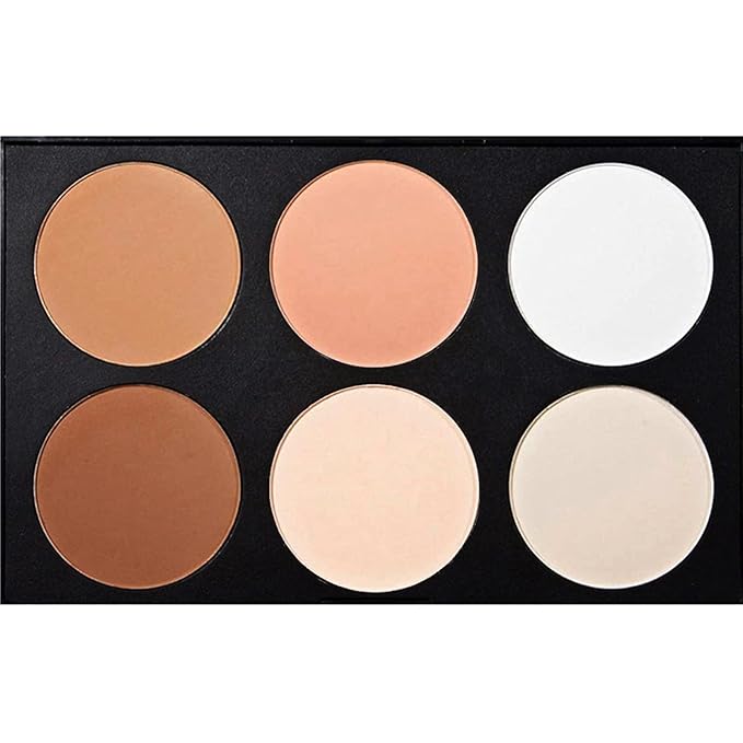 Contour Face Powder Kit Base Foundation Corrector Palette Face