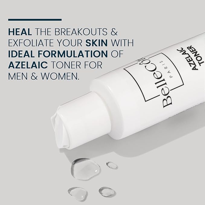 Skin Care Acne Treatment Toner - 10% Azelaic Blackhead | 4oz