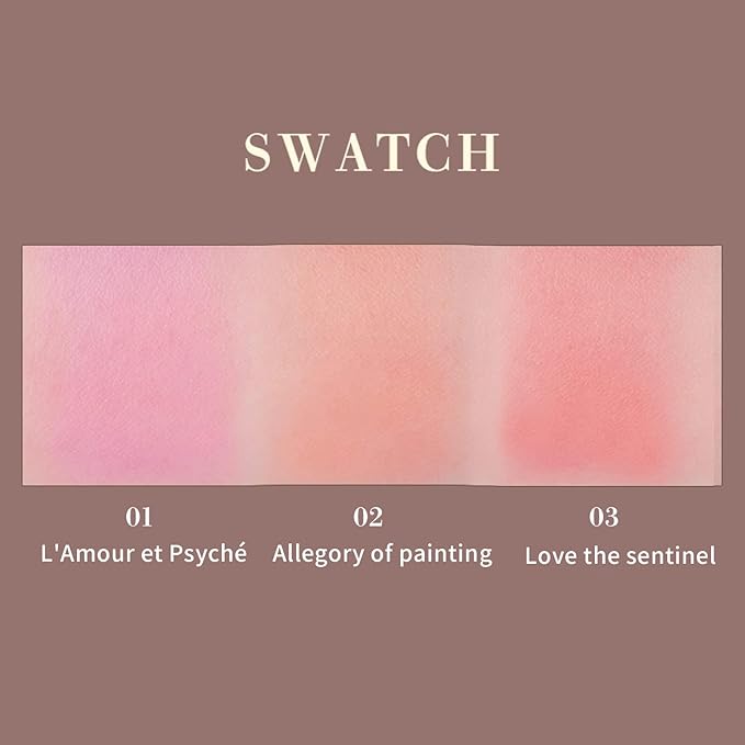 Angel Gradation Blushes Lone Wear Shimmer Millefee Powder 5g