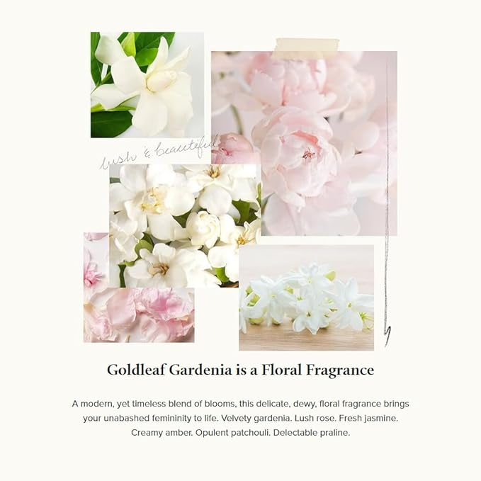 Thymes Goldleaf Gardenia Perfumed Body Cr?me