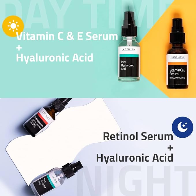 YEOUTH Retinol Serum for Face, Vitamin oz