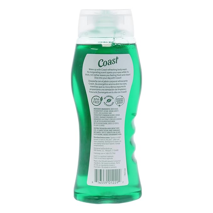 Coast Emerald Burst Body Wash -