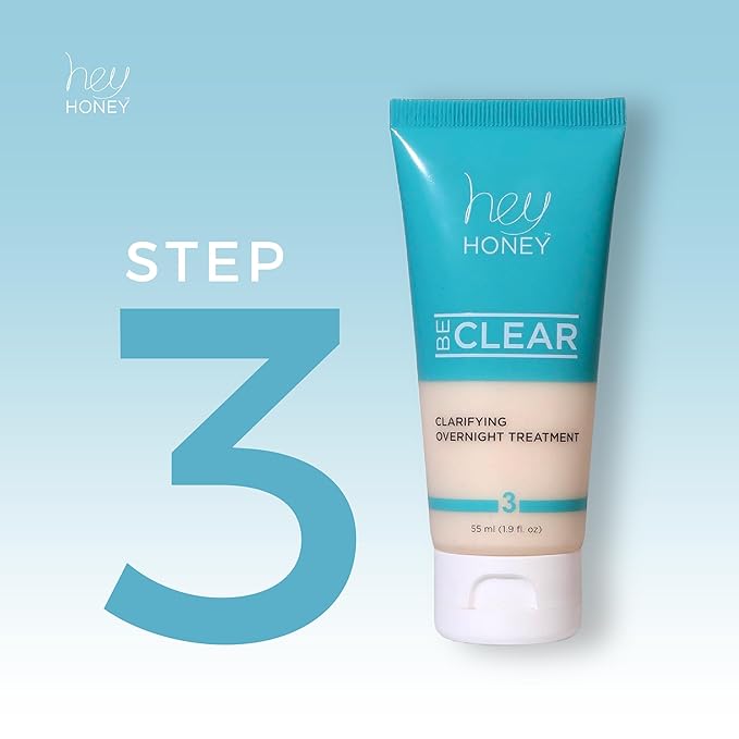 Hey Honey Skincare Be Clear Acne Clarifying