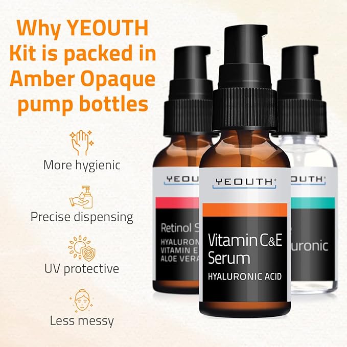 YEOUTH Retinol Serum for Face, Vitamin oz