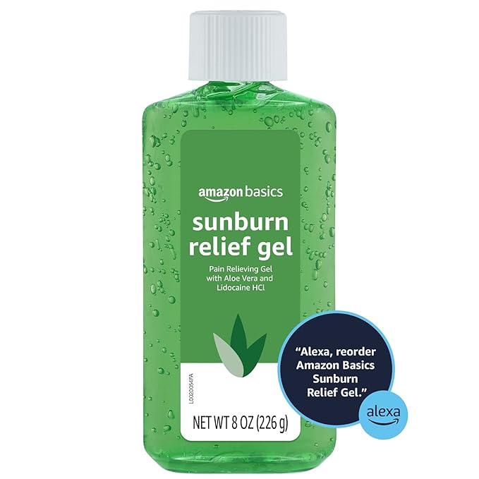 Amazon Basics Sunburn Relief Gel oz